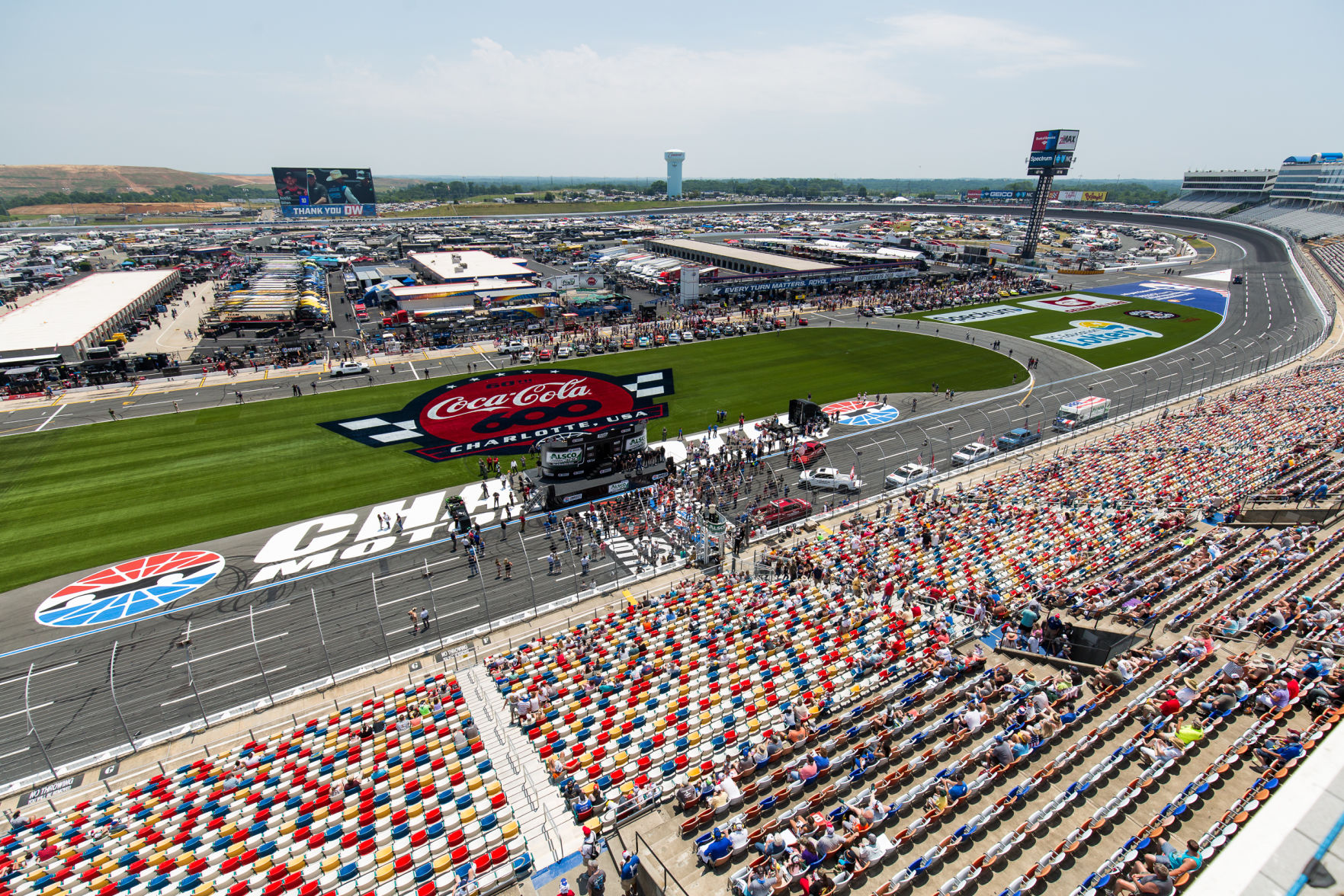 NASCAR's Xfinity Series 38th Annual Alsco 300 action on Saturday at Charlotte Motor Speedway.
